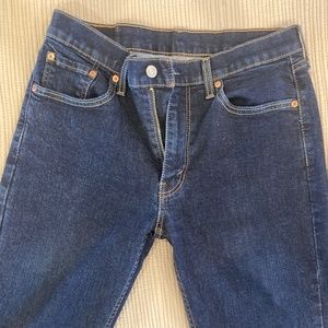 Levi's 514 jeans dark wash - men's 33x34